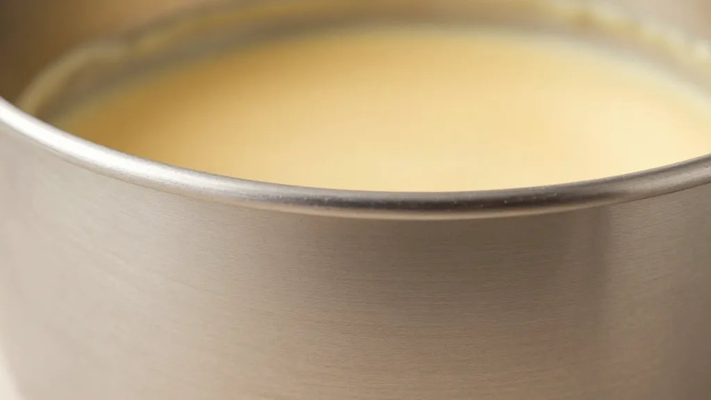 How Many Quarts Is a 9x13 Pan? Quick Bake Truth 3 Side-angle closeup showing 2-inch pan depth and batter level