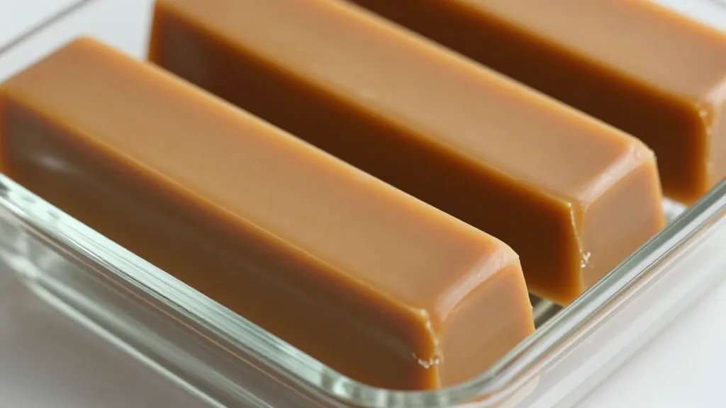 Can You Bake in a Glass Pan Without Messy Surprises 5 Closeup of caramel-tinished bars in glass pan cooling