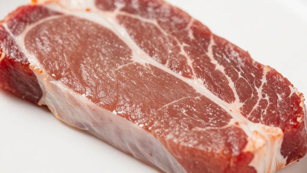 What Is Pan Seared: Crunchy Inside, Juicy Outside 3 dry patting meat before sear macro shot