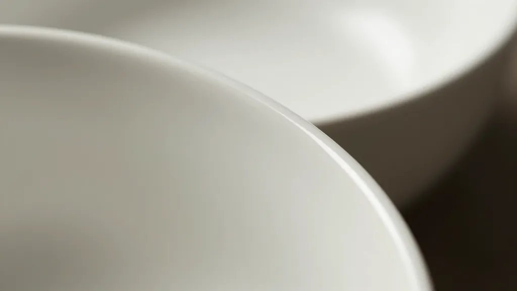 What Is a Dark or Coated Pan? Unveil the Secret to Perfect Searing 3 Closeup of coated ceramic pan edge catching light