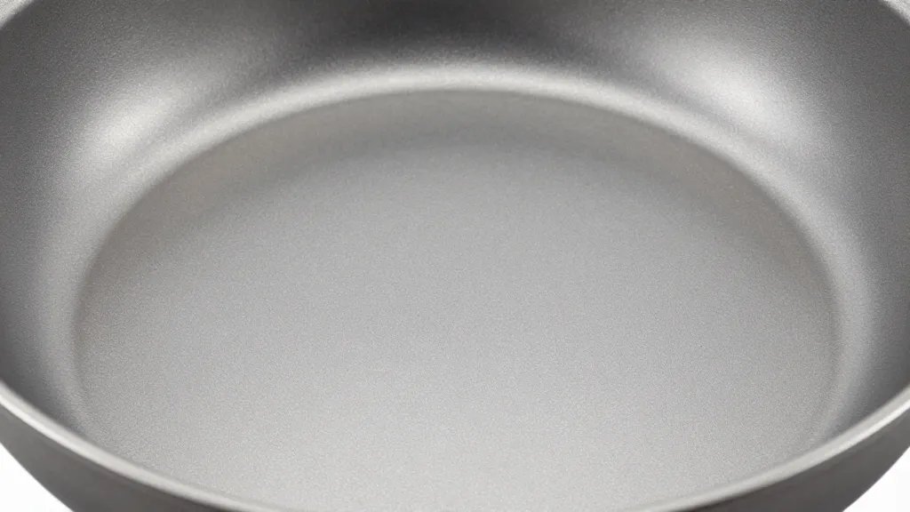 Hard Anodized Vs Stainless Steel: Which Wins? 4 Closeup of hard anodized aluminum pan surface with oxide details