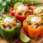Low-Carb Mexican Stuffed Peppers: Fiesta in a Bite 2 Low-Carb Mexican Stuffed Peppers: Fiesta in a Bite