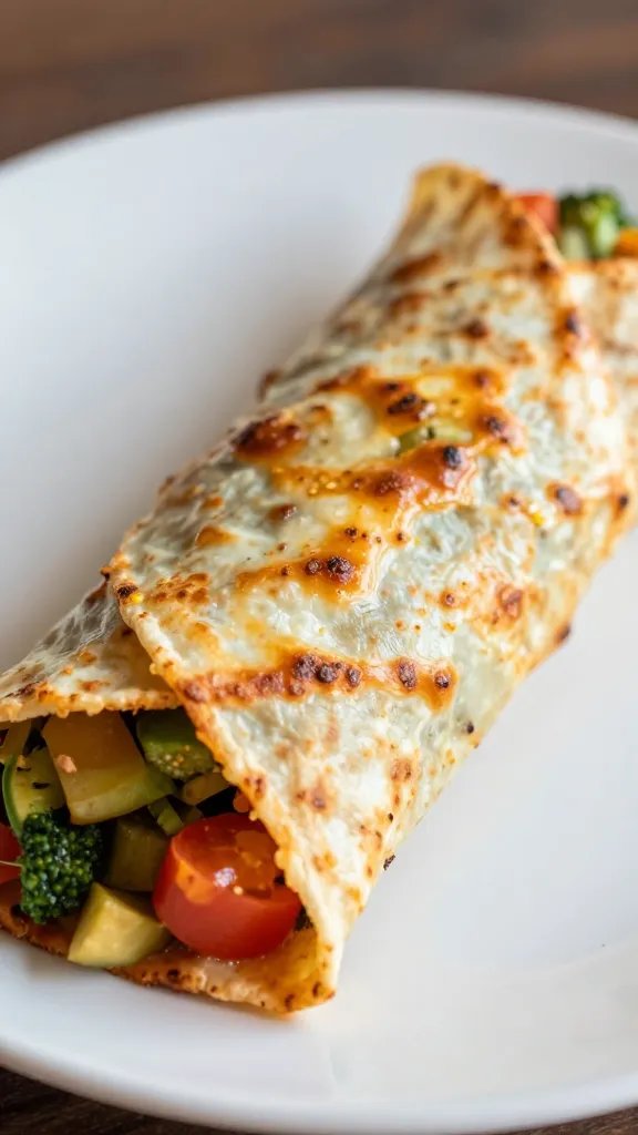 Baked Veggie Enchiladas: Cozy Weeknight Win 4 closeup of a single veggie enchilada being plated