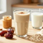 Date and Almond Energy Shake: Morning Fuel Magic 2 Date and Almond Energy Shake: Morning Fuel Magic