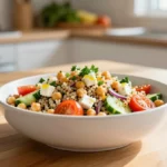 Chickpea & Quinoa Power Salad: Weeknight Win 2 Chickpea & Quinoa Power Salad: Weeknight Win