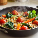 Fast & Flavorful Vegan Meal for Busy Days: Quick One-Pan Delights 2 Fast & Flavorful Vegan Meals for Busy Days: Quick One-Pan Delights