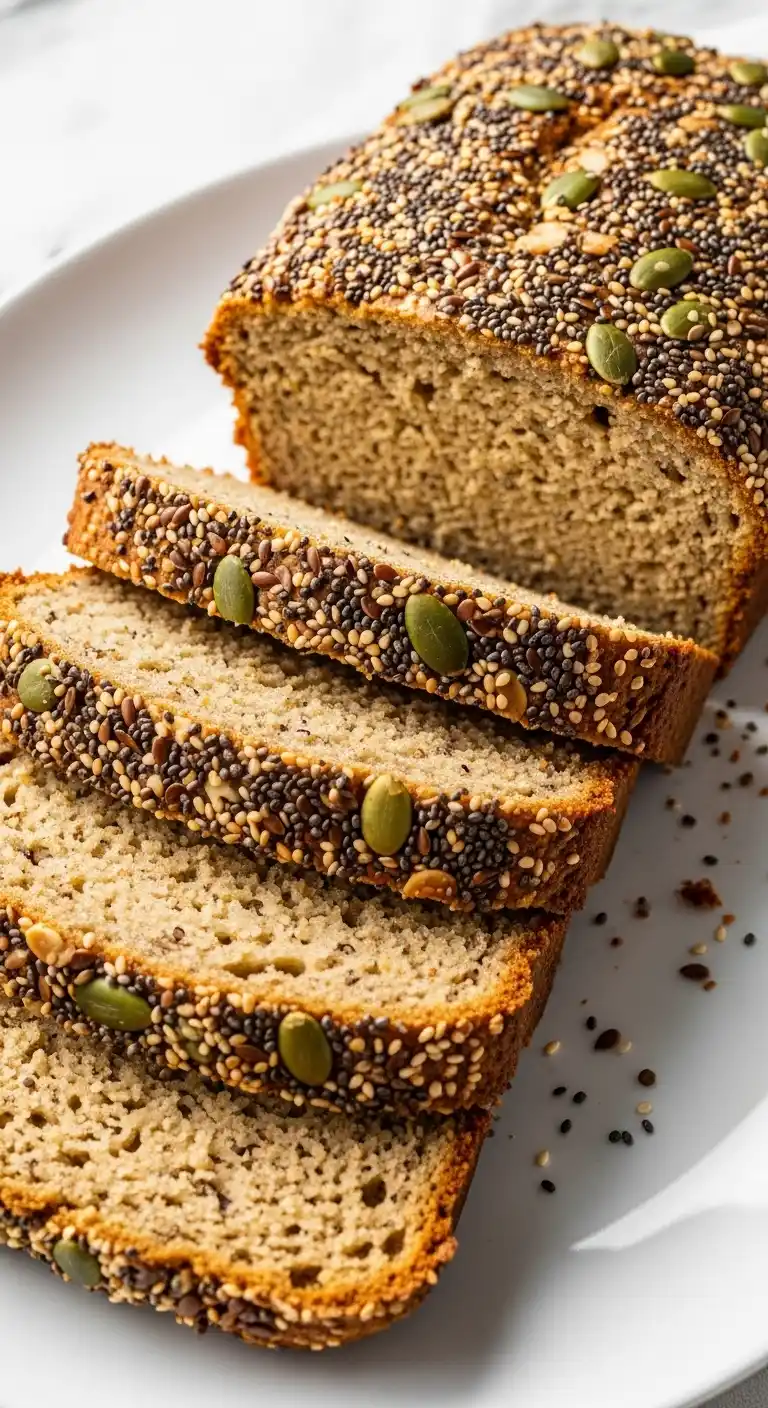 5 High Protein Breads You’ll Crave Even on Rest Days (Yes, Bread Can Be This Good) 4 Almond Flour Protein Loaf3