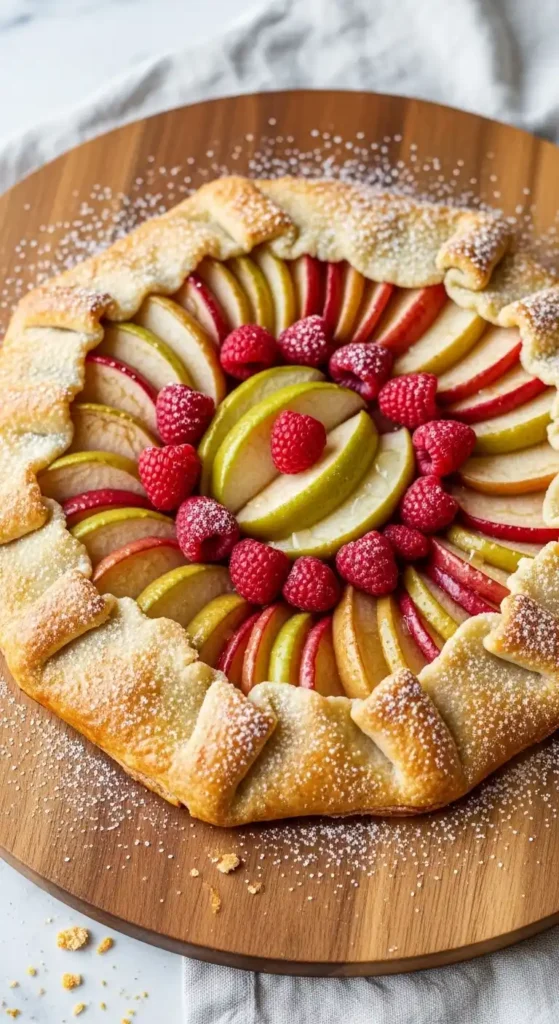 Apple Raspberry Galette: Rustic Perfection in One Bite 4 Apple raspberry galette3