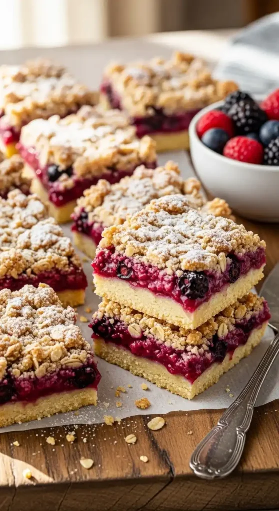 Berry Crumble Bars Recipe: Cozy Anytime Treat 5 Berry crumble bars 4