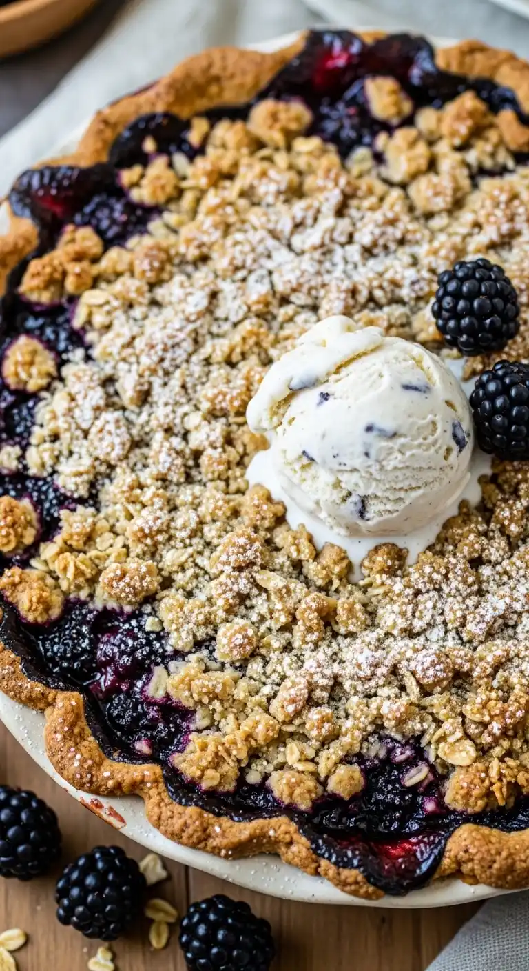 6 Summer Fruit Pies You’ll Actually Want to Eat (Not Just Admire on Instagram) 6 Blackberry Crumble pie5