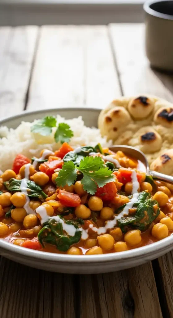 Quick Chickpea Curry with Pantry Staples: Easy Weeknight Win 4 Chickpea Curry3
