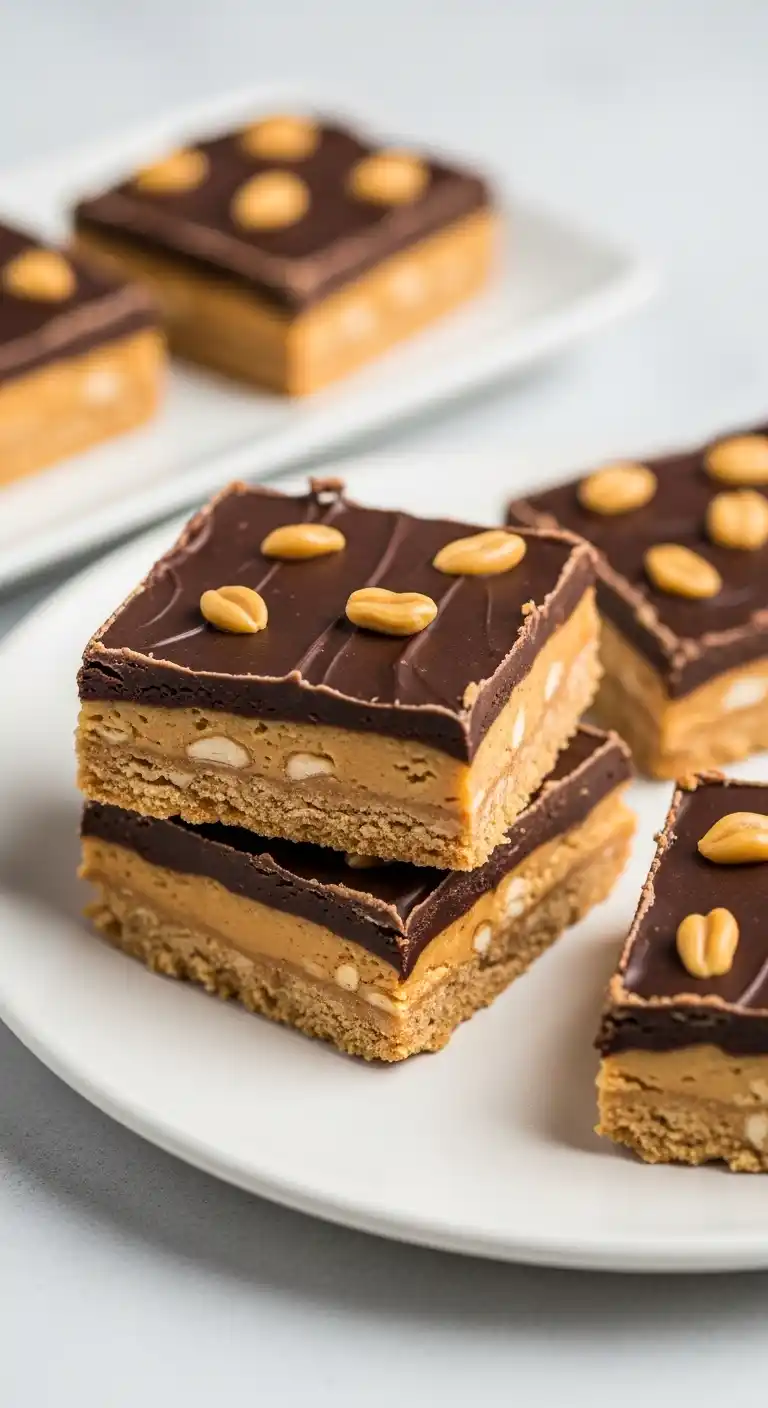 6 No-Bake Desserts to Try Because Ovens Are Totally Overrated (And We’re Feeling Lazy) 3 Chocolate Peanut Butter Bars