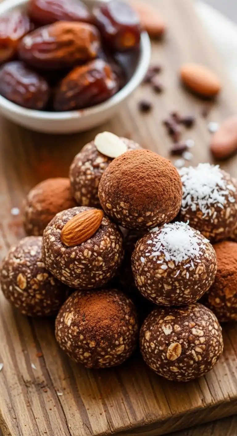6 No-Bake Desserts to Try Because Ovens Are Totally Overrated (And We’re Feeling Lazy) 7 Cocoa Date Energy Bites