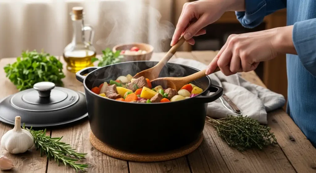 Cocotte vs Dutch Oven: Which One Should You Choose for Your Kitchen? 3 _Cooking with a Dutch Oven 2