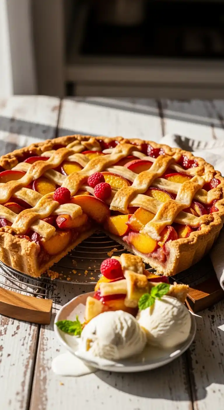 6 Summer Fruit Pies You’ll Actually Want to Eat (Not Just Admire on Instagram) 3 Juicy Peach Summer pie2