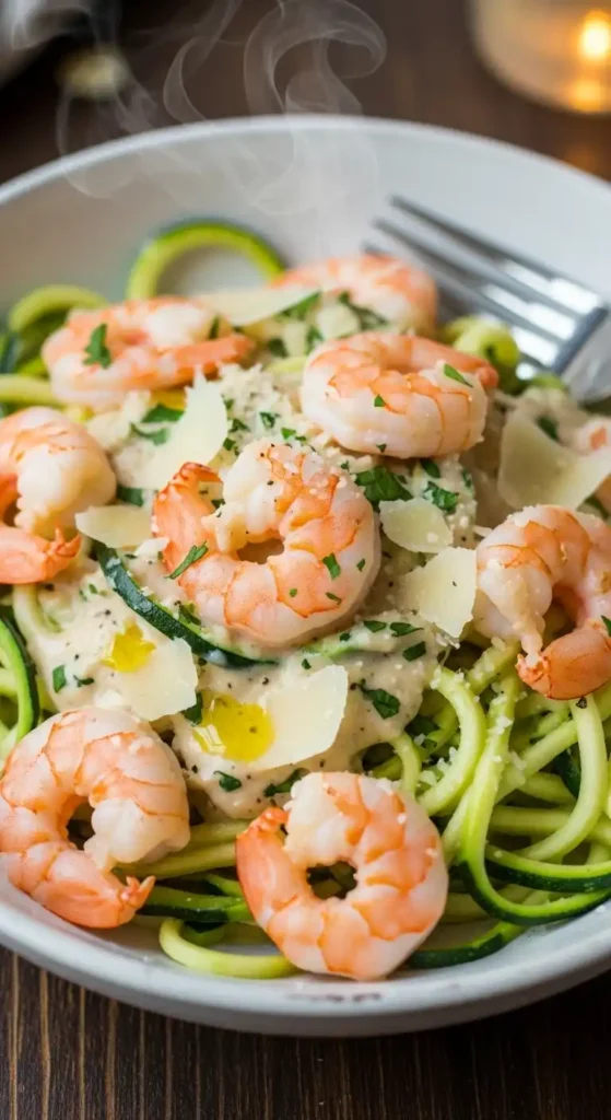 Irresistible Keto Shrimp Alfredo Recipe: Weeknight Wow 4 Keto Shrimp Alfredo3