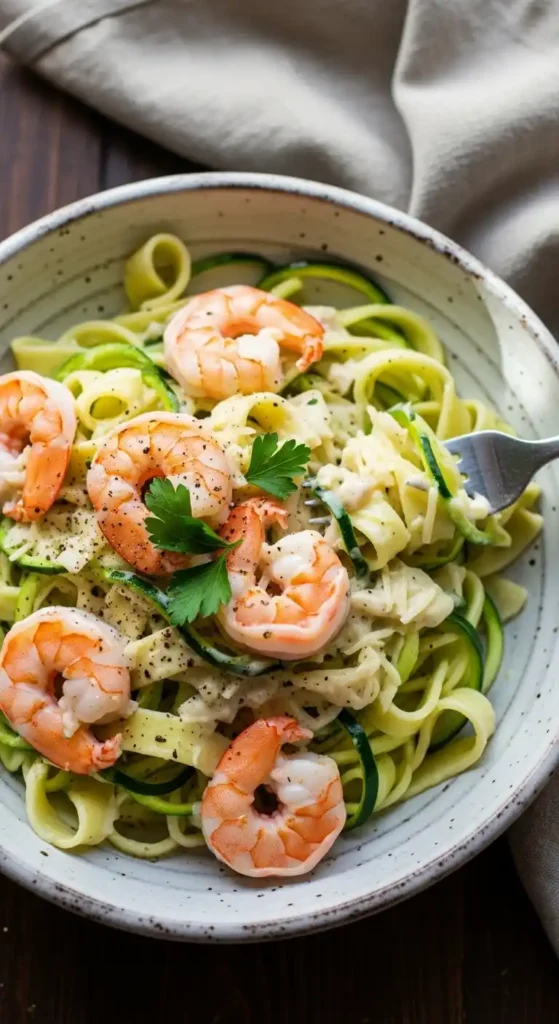 Irresistible Keto Shrimp Alfredo Recipe: Weeknight Wow 5 Keto Shrimp Alfredo4