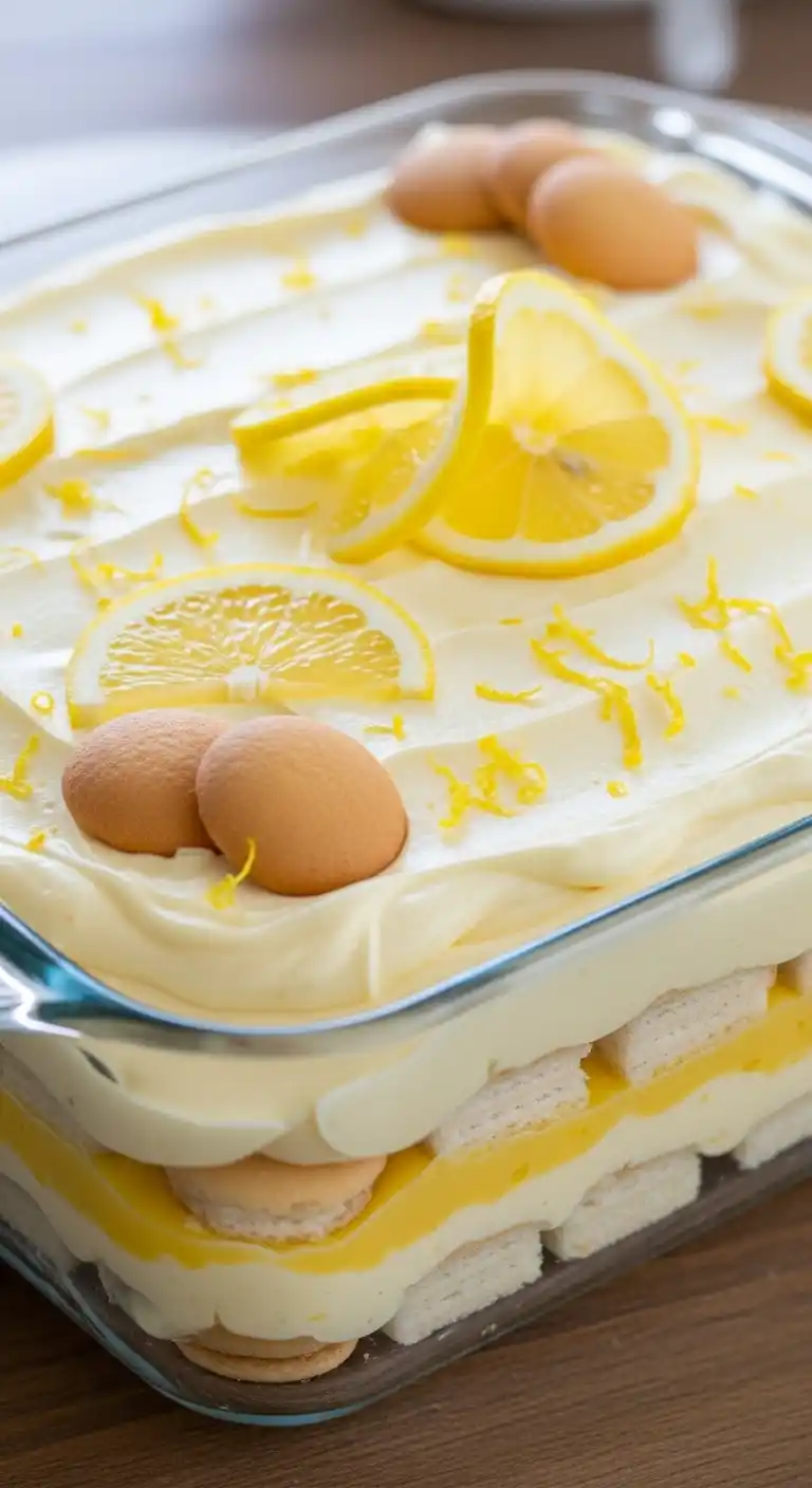 6 No-Bake Desserts to Try Because Ovens Are Totally Overrated (And We’re Feeling Lazy) 6 _Lemon Icebox Cake