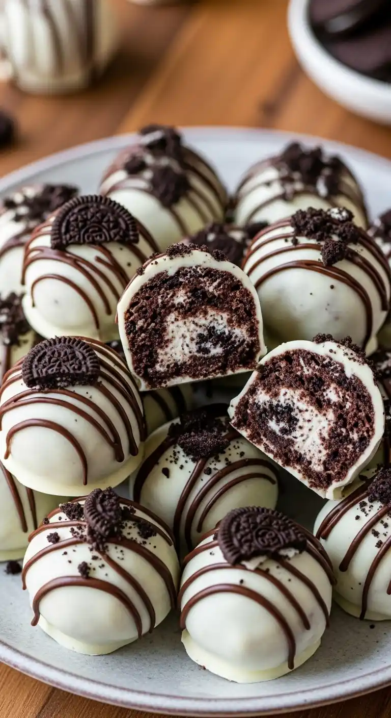 6 No-Bake Desserts to Try Because Ovens Are Totally Overrated (And We’re Feeling Lazy) 5 _No-Bake Oreo Truffles