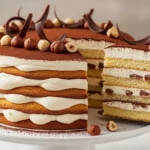Easy Nutella Tiramisu Layer Cake Delight 2 Nutella Tiramisu Layer Cake 1