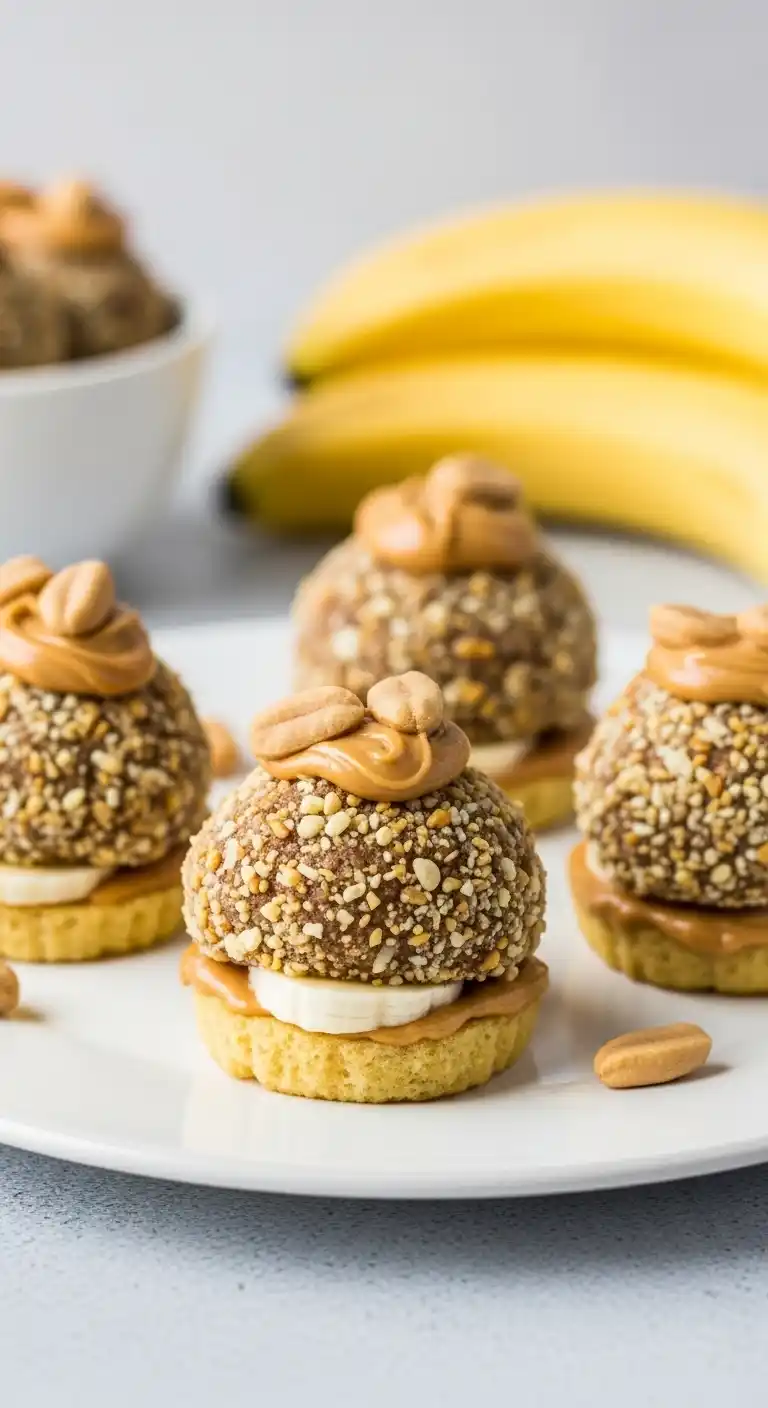 8 Quick Last-Minute Desserts That Save Every Sweet Craving (Even When Your Pantry Looks Sad) 4 Peanut Butter Banana Dessert Bites