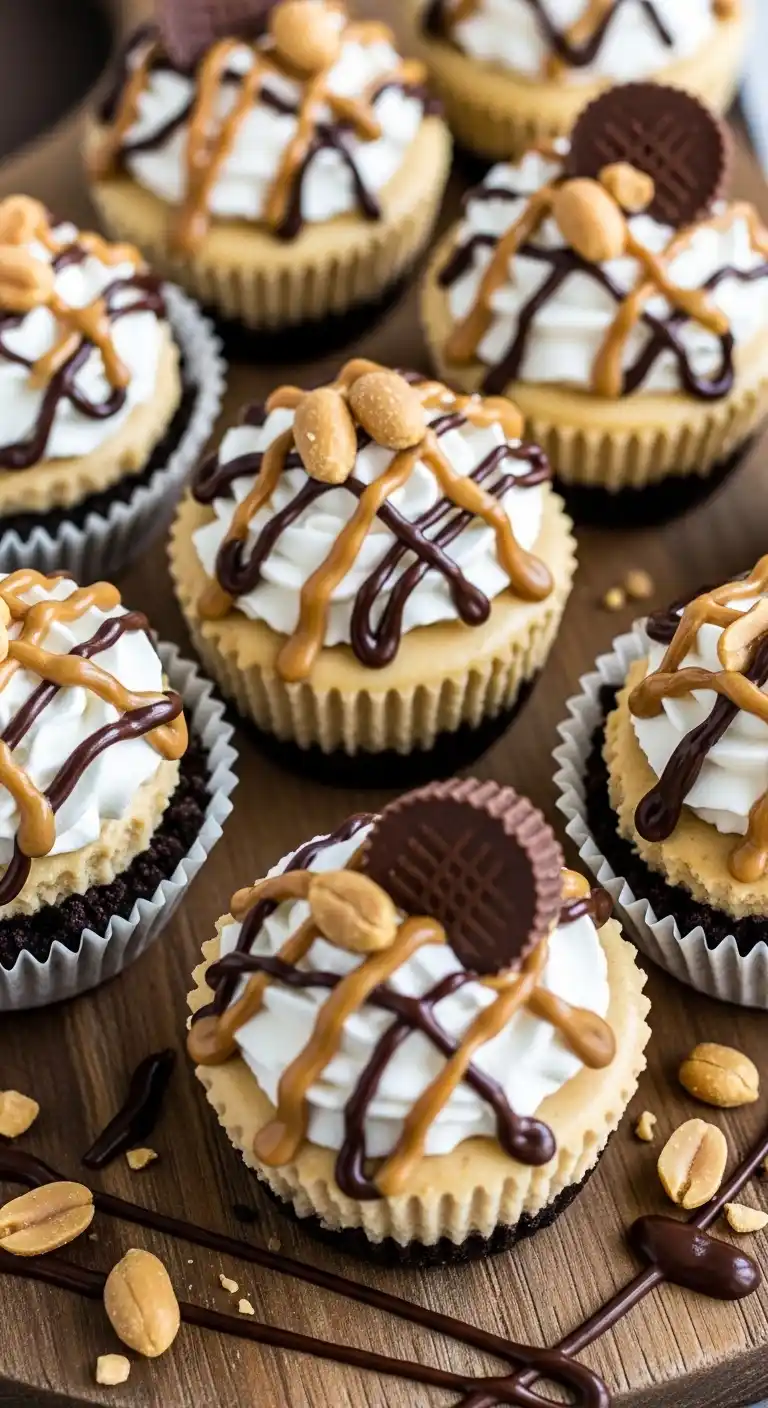 7 Peanut Butter Desserts You Can Make at Home (And Honestly… You Probably Should) 6 _Peanut Butter Cheesecake Cups