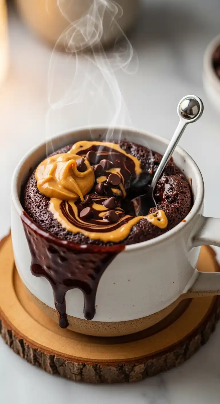 7 Peanut Butter Desserts You Can Make at Home (And Honestly… You Probably Should) 8 Peanut Butter Chocolate Mug Cake