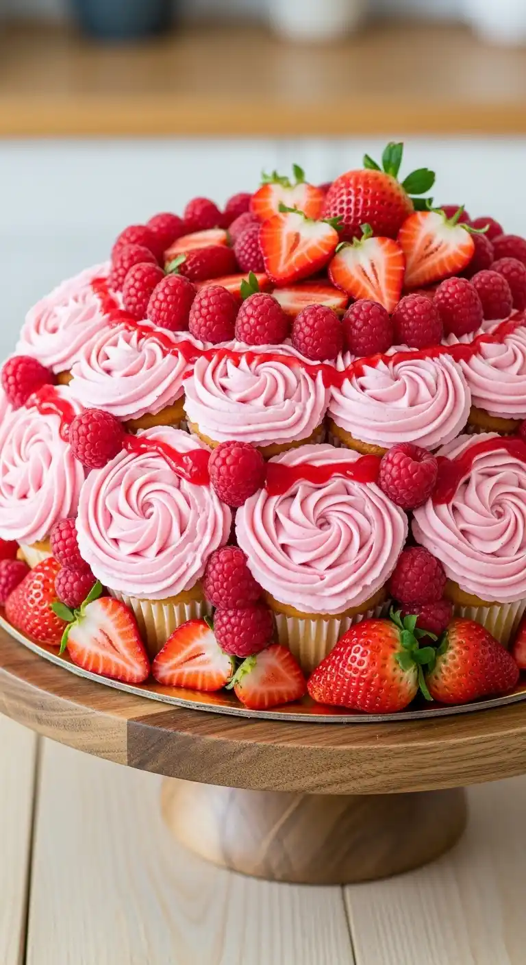 5 Raspberry Strawberry Cake Recipes You’ll Actually Want to Bake (and Eat!) 5 Raspberry Strawberry Cupcake Cake4