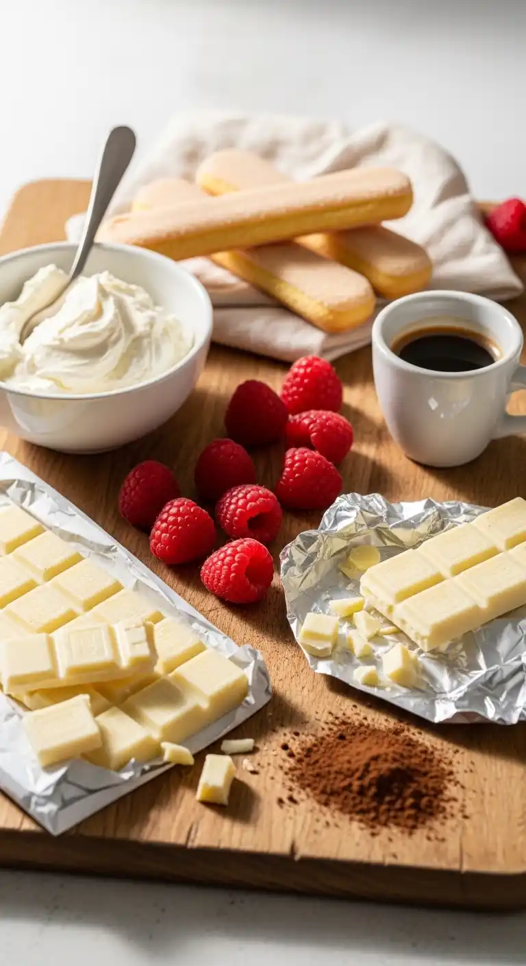 No-Bake Raspberry White Chocolate Tiramisu 3 Raspberry White Chocolate Tiramisu2