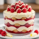 No-Bake Raspberry White Chocolate Tiramisu 2 Raspberry White Chocolate Tiramisu3