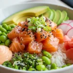 Fresh Salmon Sushi Bowl – Quick & Delicious 2 Salmon Sushi Bowl 1