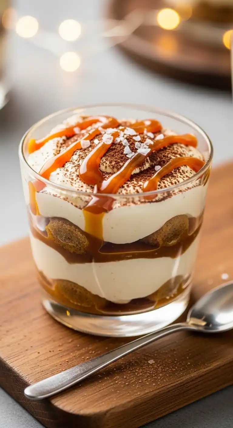 12 Tiramisu Flavor Combinations You Need to Try (Because Classic Is Boring ) 7 Salted Caramel Tiramisu6