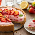 Strawberry Lemonade Pie: Sunshine in a Slice 2 Strawberry Lemonade Pie 1