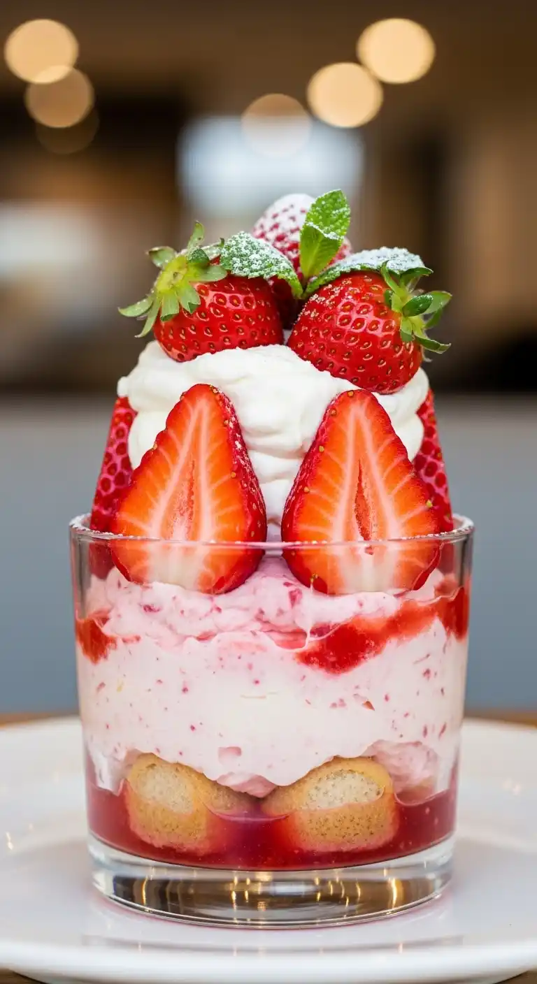 8 Viral Tiramisu Variations Taking Over in 2026 2 Strawberry Tiramisu (The Summer Show-Off)