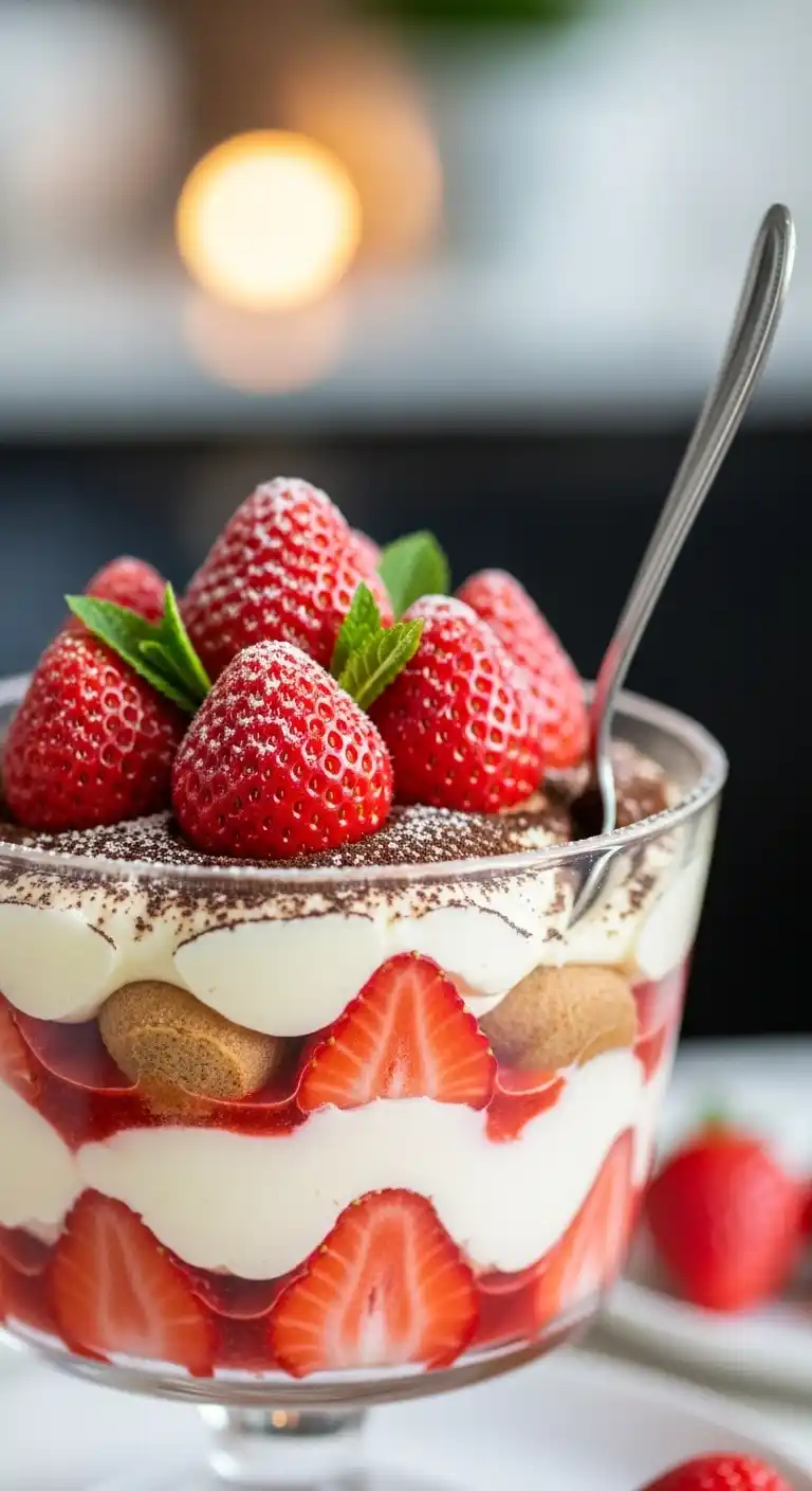 Strawberry Tiramisu – Fresh & Fruity Dessert Twist 4 Strawberry Tiramisu3