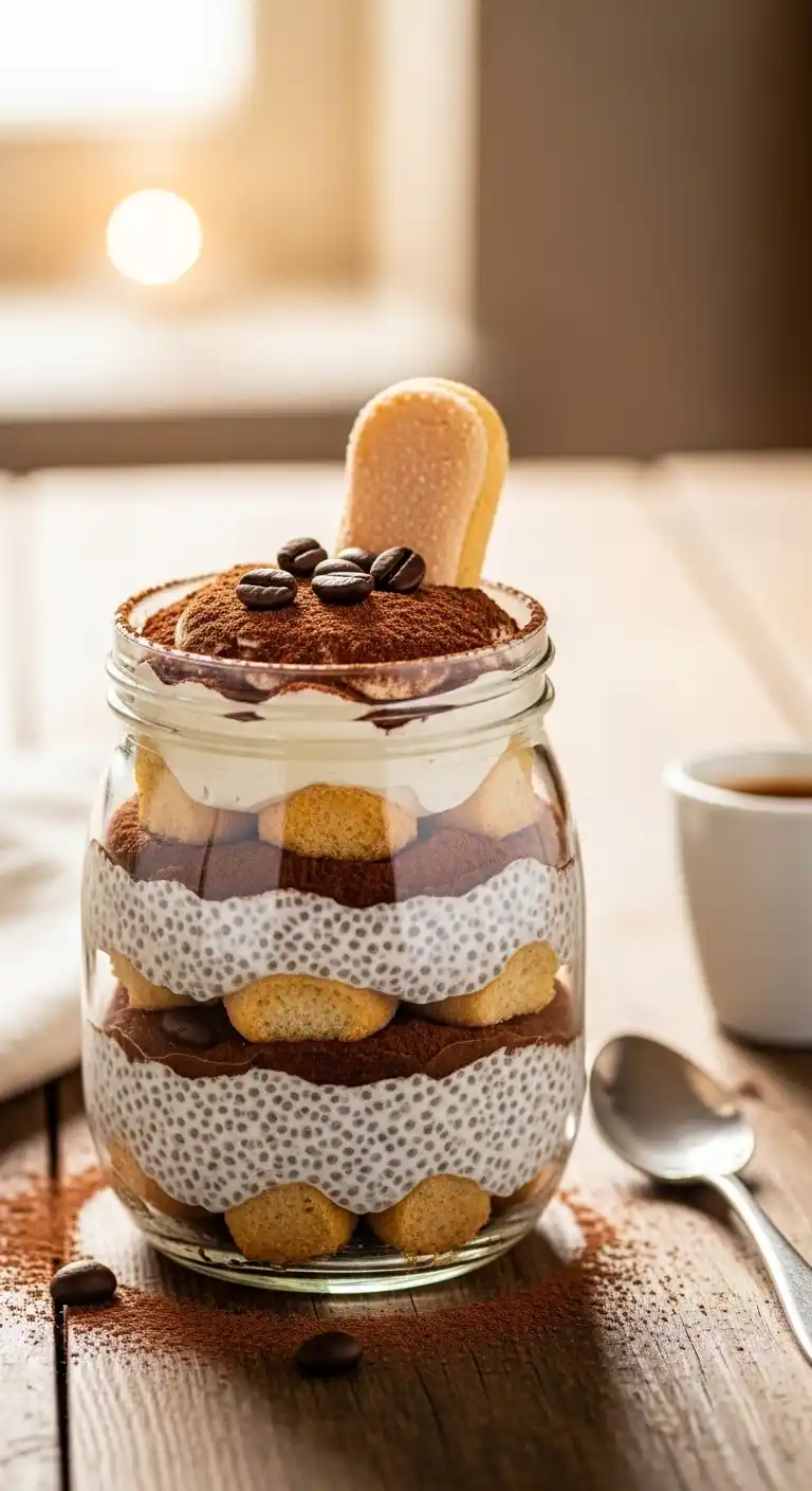 Tiramisu Chia Pudding – Creamy High-Protein Treat 4 Tiramisu Chia Pudding3