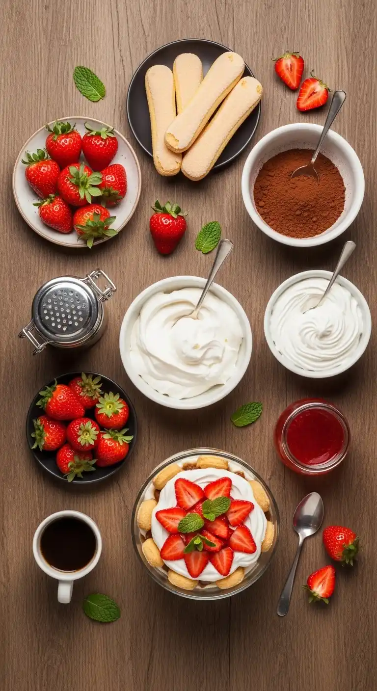 Tiramisu Fraise: Sweet French Strawberry Delight 3 Tiramisu Fraise2