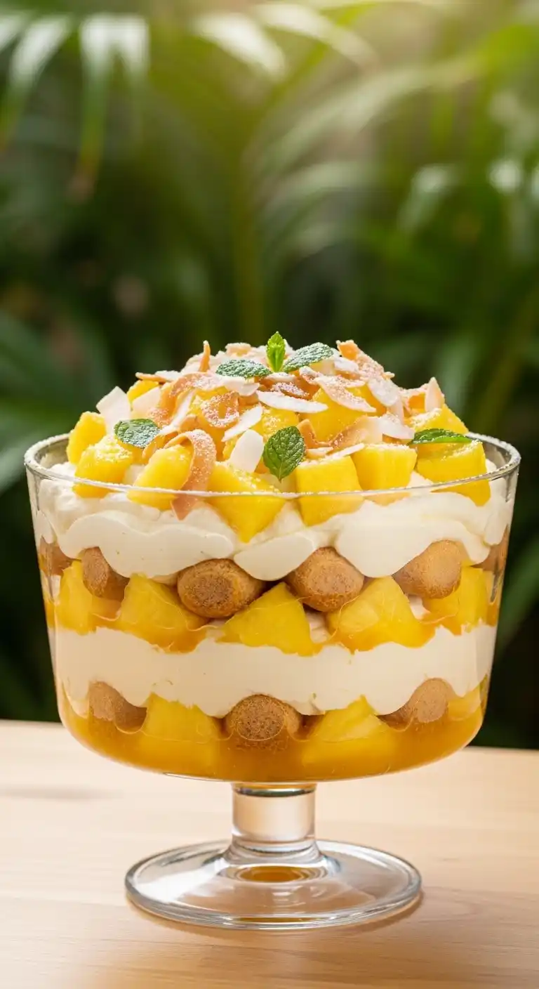 12 Tiramisu Flavor Combinations You Need to Try (Because Classic Is Boring ) 11 Tropical Pineapple Tiramisu10