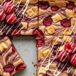 White Chocolate Raspberry Blondies: Sunshine in a Slice 2 White Chocolate Raspberry Blondies1
