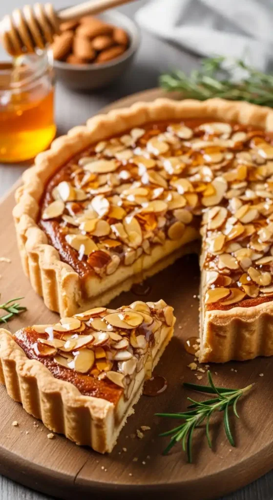 Irresistible Almond Honey Tart Recipe Secrets 5 almond honey tart 4