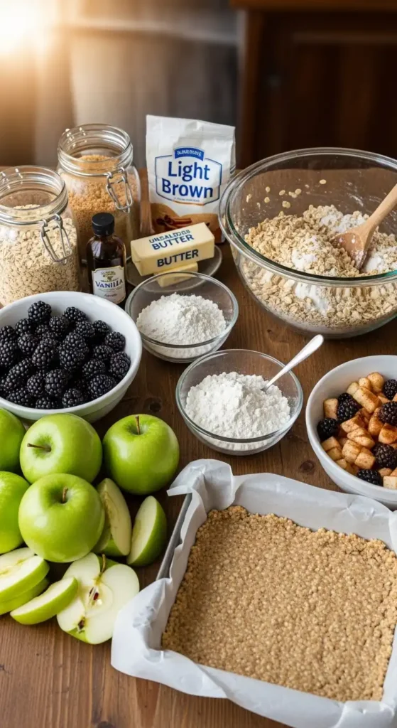 Apple Blackberry Oat Bars: Cozy on-the-Go Treats 3 apple blackberry oat bars2