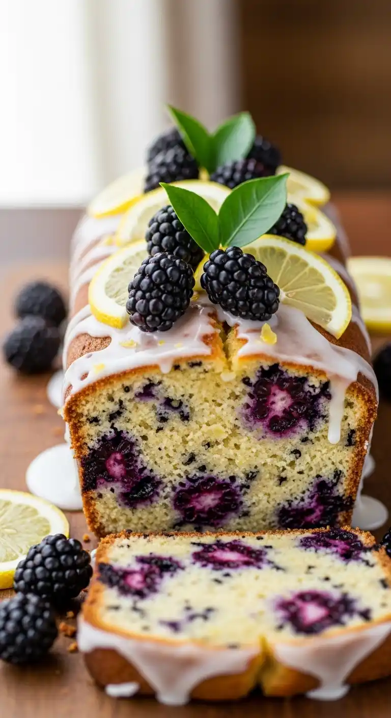 Blackberry Lemon Cake Recipe: Quick & Juicy Delight 4 blackberry lemon cake3