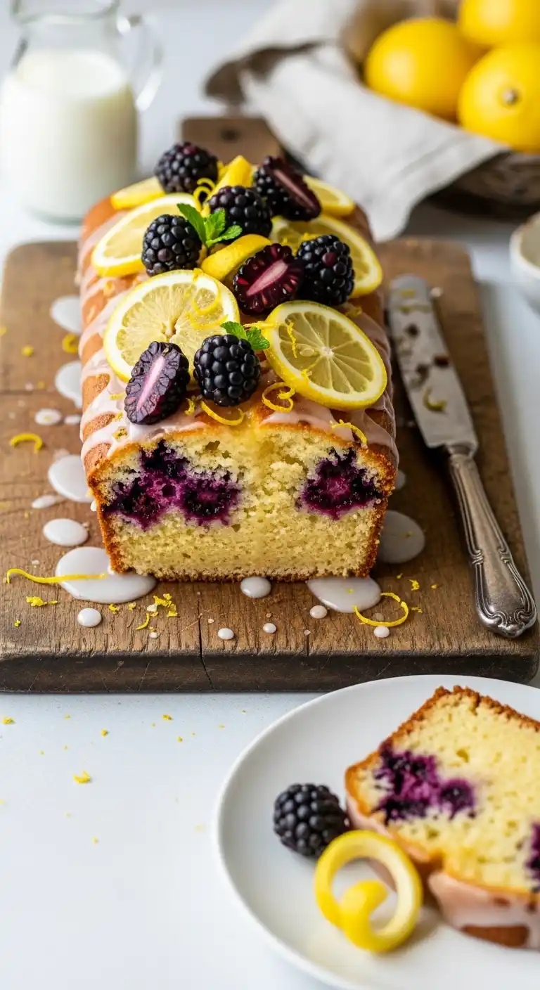 Blackberry Lemon Cake Recipe: Quick & Juicy Delight 5 blackberry lemon cake4