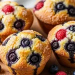 Blueberry Raspberry Muffins: The Ultimate Breakfast Boost 2 blueberry raspberry muffins1