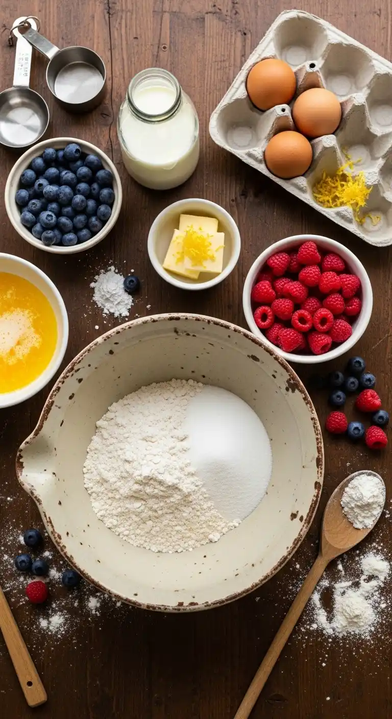 Blueberry Raspberry Muffins: The Ultimate Breakfast Boost 3 blueberry raspberry muffins2