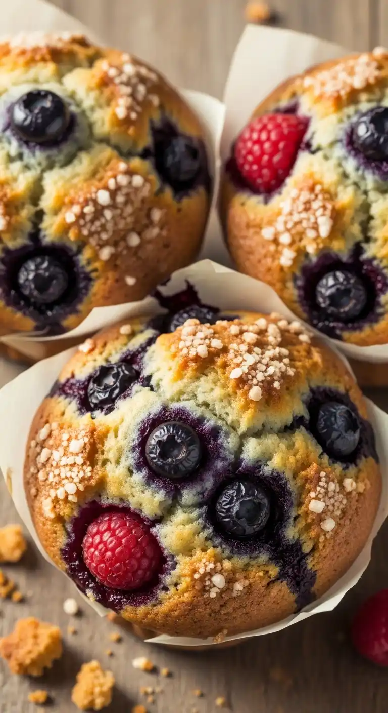 Blueberry Raspberry Muffins: The Ultimate Breakfast Boost 4 blueberry raspberry muffins3