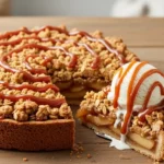 Caramel Apple Crumble Pie: Dreamy Slice in Seconds 2 caramel apple crumble pie 1