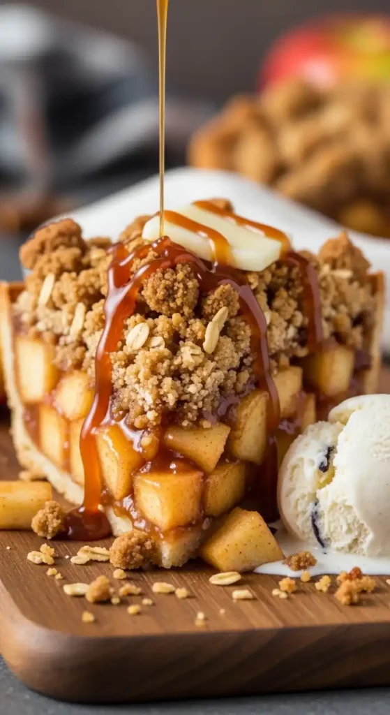 Caramel Apple Crumble Pie: Dreamy Slice in Seconds 5 caramel apple crumble pie 4