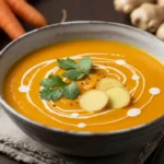 Bright Carrot Ginger Soup Recipe Magic 2 carrot ginger soup1
