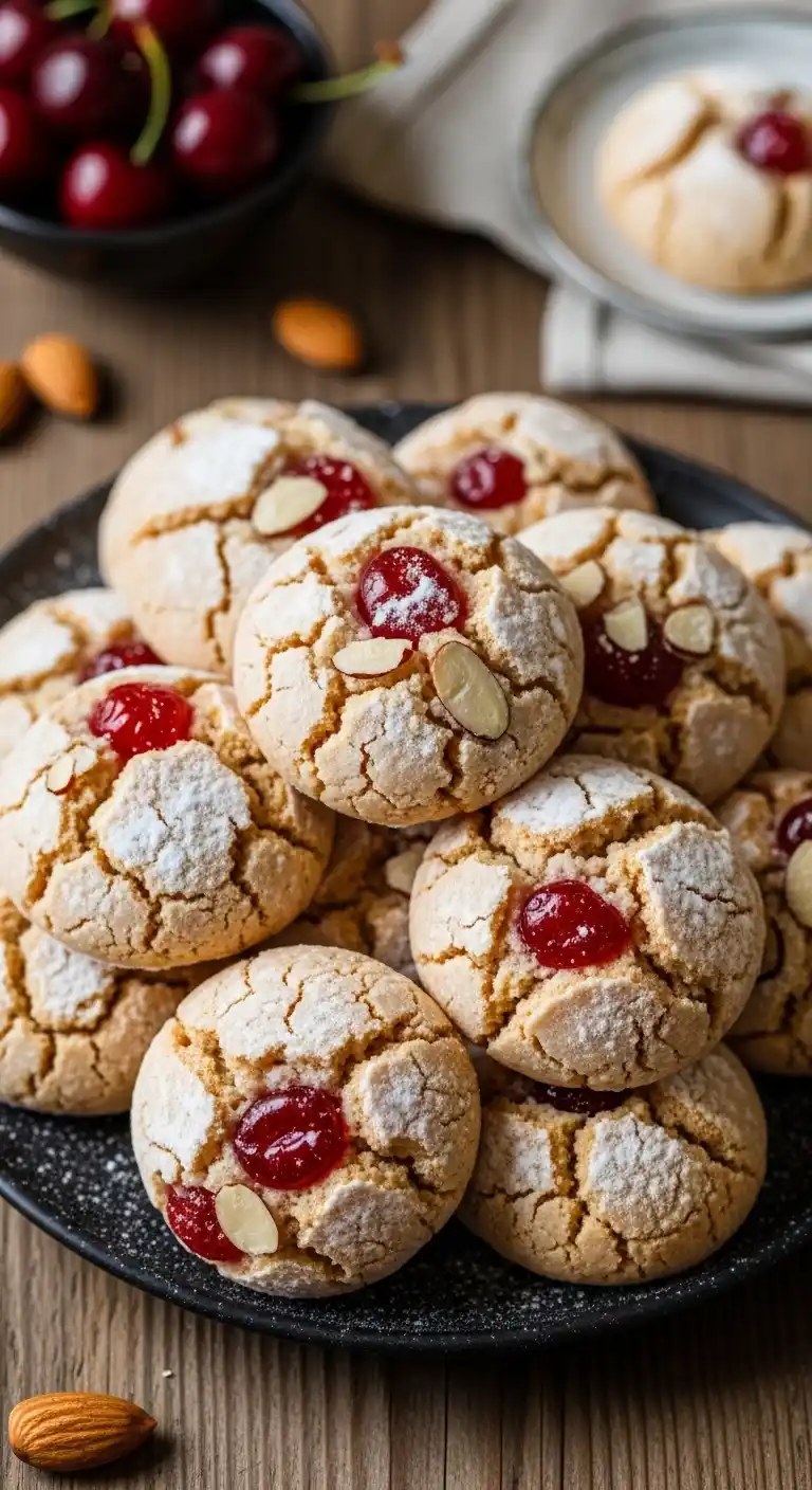 Cherry Almond Cookies You’ll Want to Bake Again 5 cherry almond cookies 4